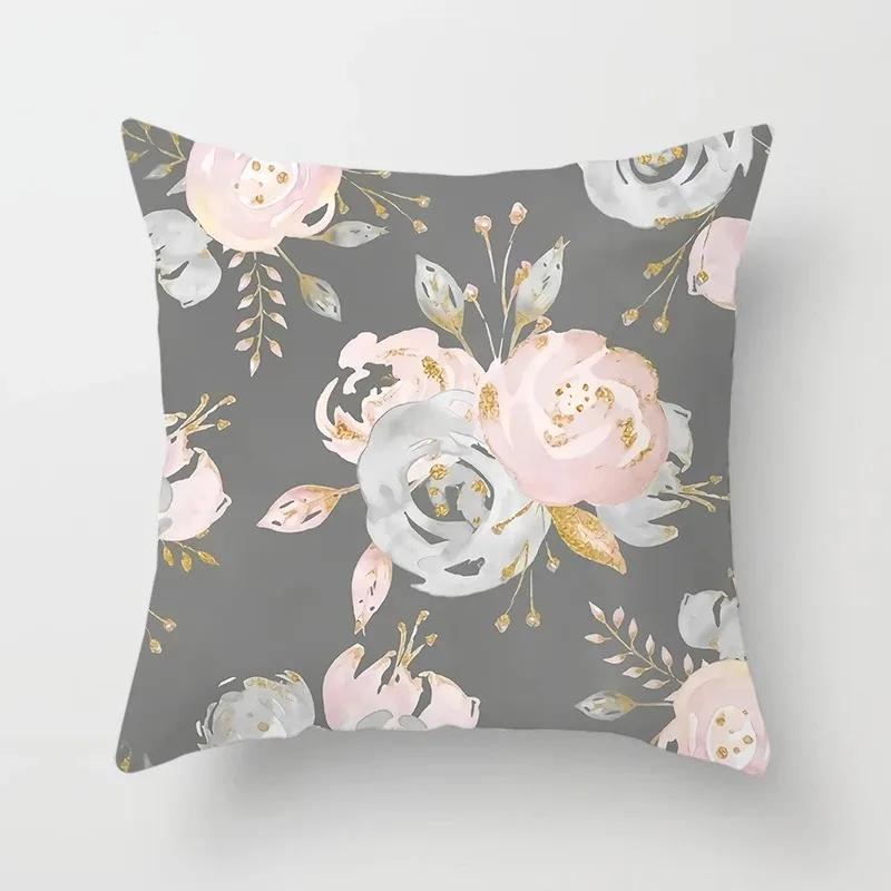 45x45cm geometric design printed pattern pillowcase for home decoration car sofa  cushion cover