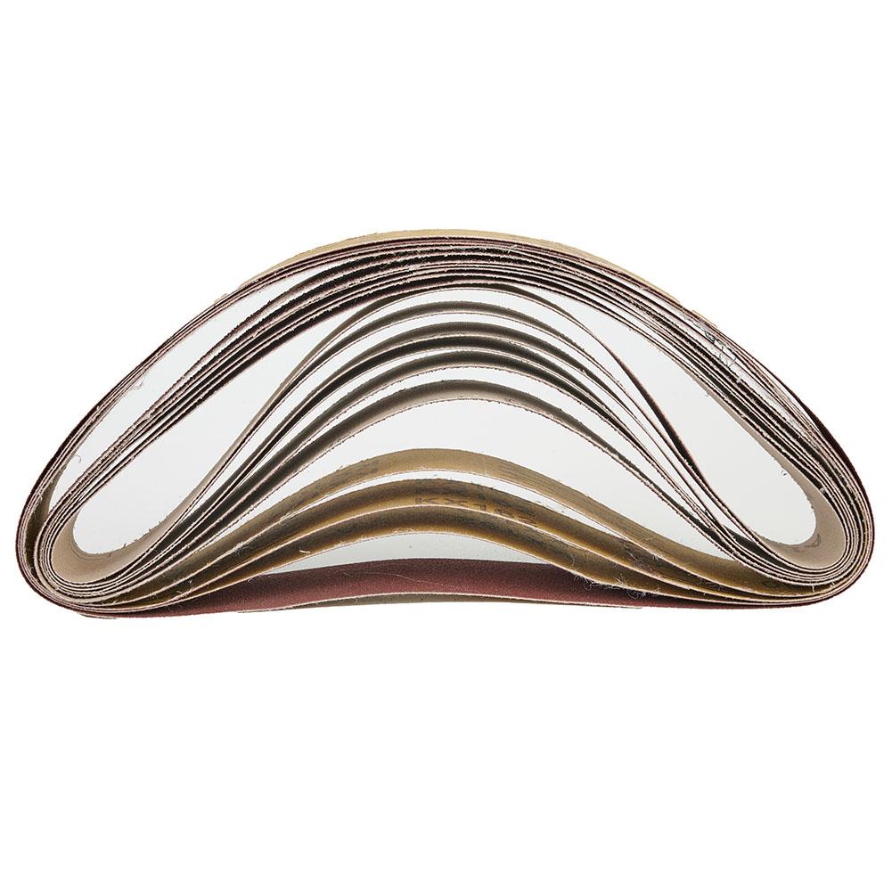 10pcs 60/120/150/240 Grit Sander Belts 40mm X 680mm Abrasive Sanding Belts For Wood Soft Metal Grinding Polishing Machine Tool