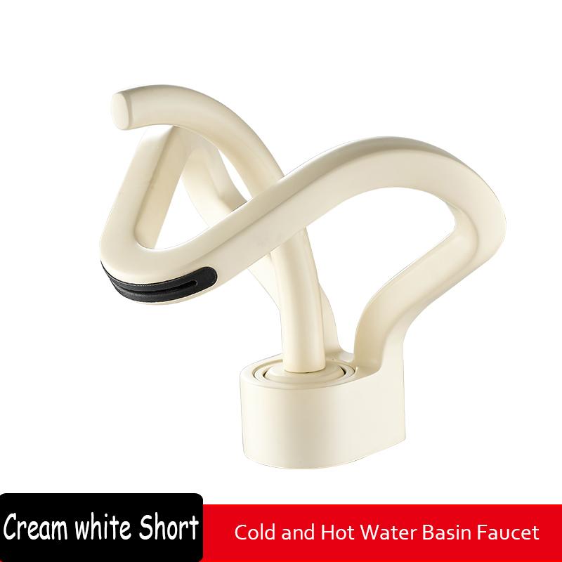 Wasserfall Kreative Badezimmer Waschtischarmatur Spültischarmatur Deckmontiert Heiß Kalt Wassermischer Kran Messingkörper Einlocharmaturen Mischer