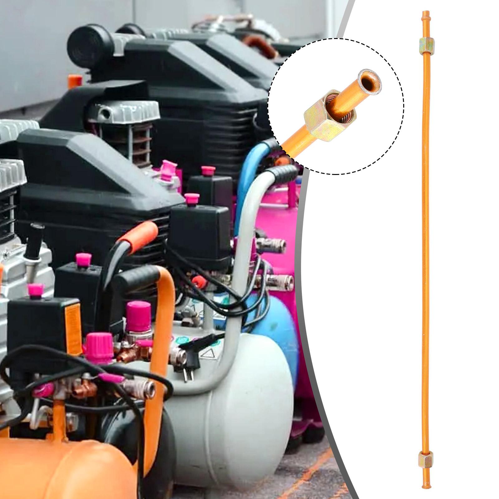 

Material Air Compressor Exhaust Tube Replacement, 400mm Long, Aluminum+Copper, Easy Installation with G1/8 Thread China Mainland