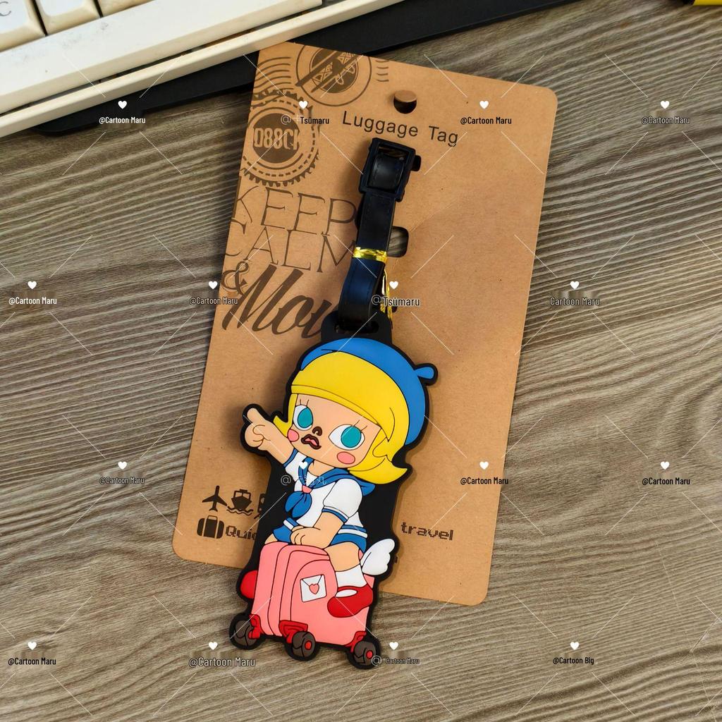 Crybaby Molly Cartoon Cute and Quirky Luggage Tag