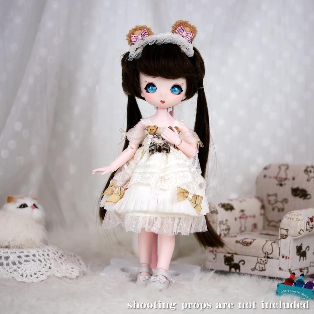 ICY Fortune Days BJD Doll Anime Style Doll Set with 28 Mechanical Perfect for DIY and Girl Doll 1/6 - Joints, Gifts, Decoration, Exercises,