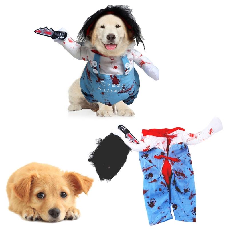 Pet Costume Hat Funny Killers Cap Party Cosplay Dress Cosplay Accessories Pet Cosplay Supplies Cute Killers