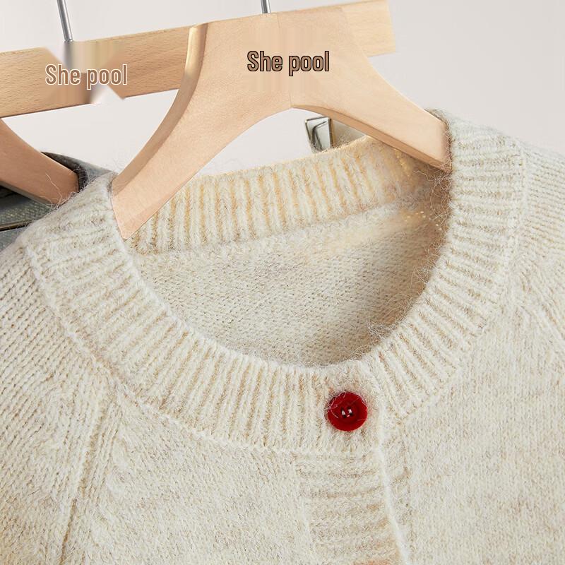 Ta Chi Button-Front Embroidered Knit Cardigan