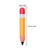 7Pcs Inflatable PVC Back to School Pencil Decorations Jumbo Classroom Party Blow Up Balloons Pencil Blow Up Giant Pencils