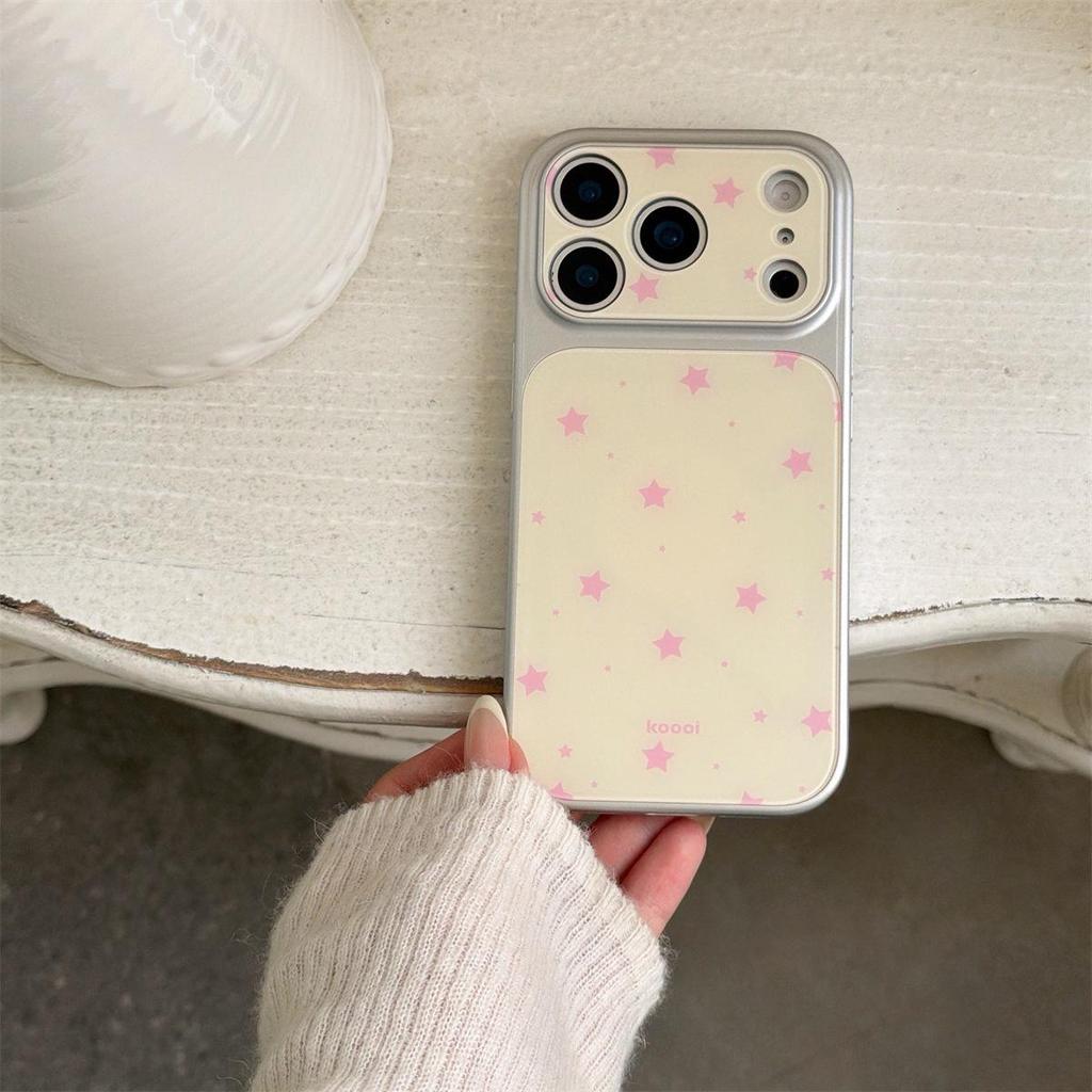 Large Window Star Anti-Fall Phone Case for iPhone 14/13 Pro Max