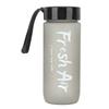 600ml Water Bottle Frosted Large Capacity Leakproof Water Bottle with Lanyard for Outdoor Travel Gym