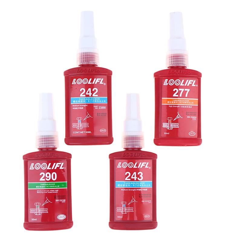 Mittelfeste Schraubensicherungen Universelle Gewindeklebstoffe Für Alle Metallgewindeteile Lösbar Wasserdicht 50ml