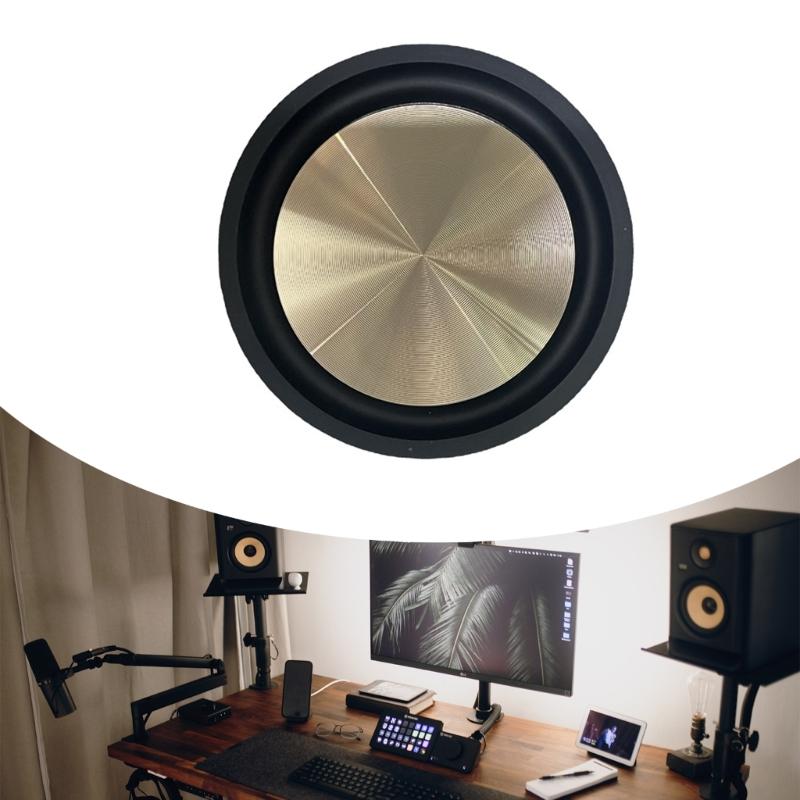 Bass Radiator Speaker Diaphragm Auxiliary Strengthen Bass Vibration Membrane Passive Radiator for Woofer Speaker DIY