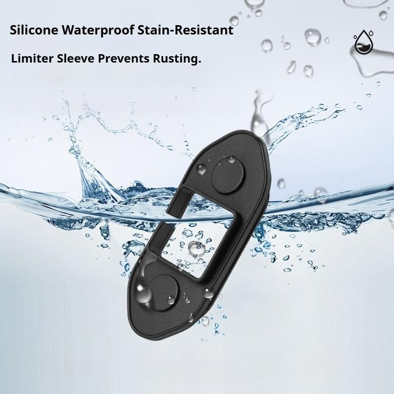 For Leapmotor C10 B10 C16 C01 C11 T03 Silicone Car Door Limiter Protection Cover Door Lock Buckle Cover Car Interior Accessories