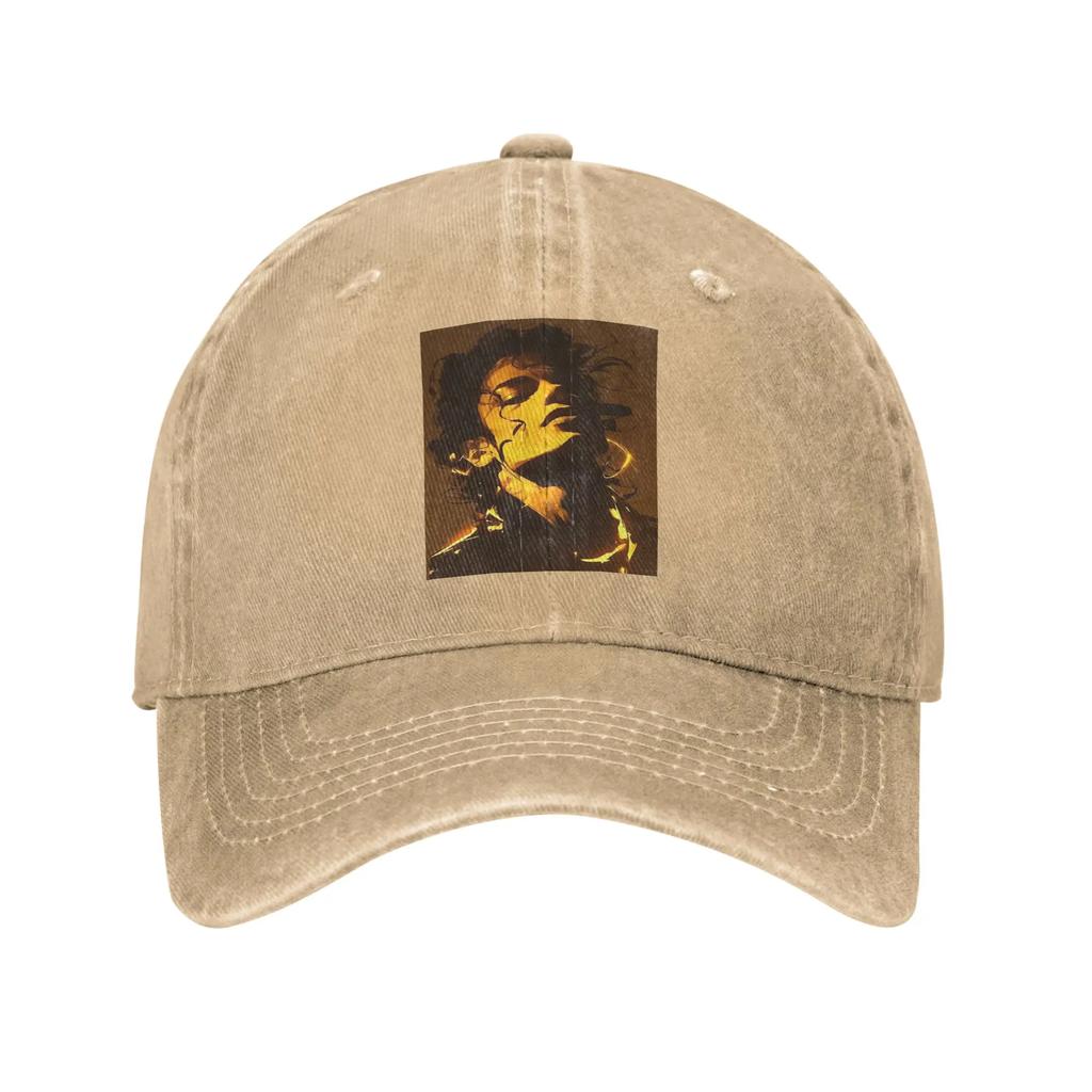 The King of Pop Michael Jackson Washed Denim Baseball Caps Snapback Baseball Hats Breathable Casquette Outdoor Unisex