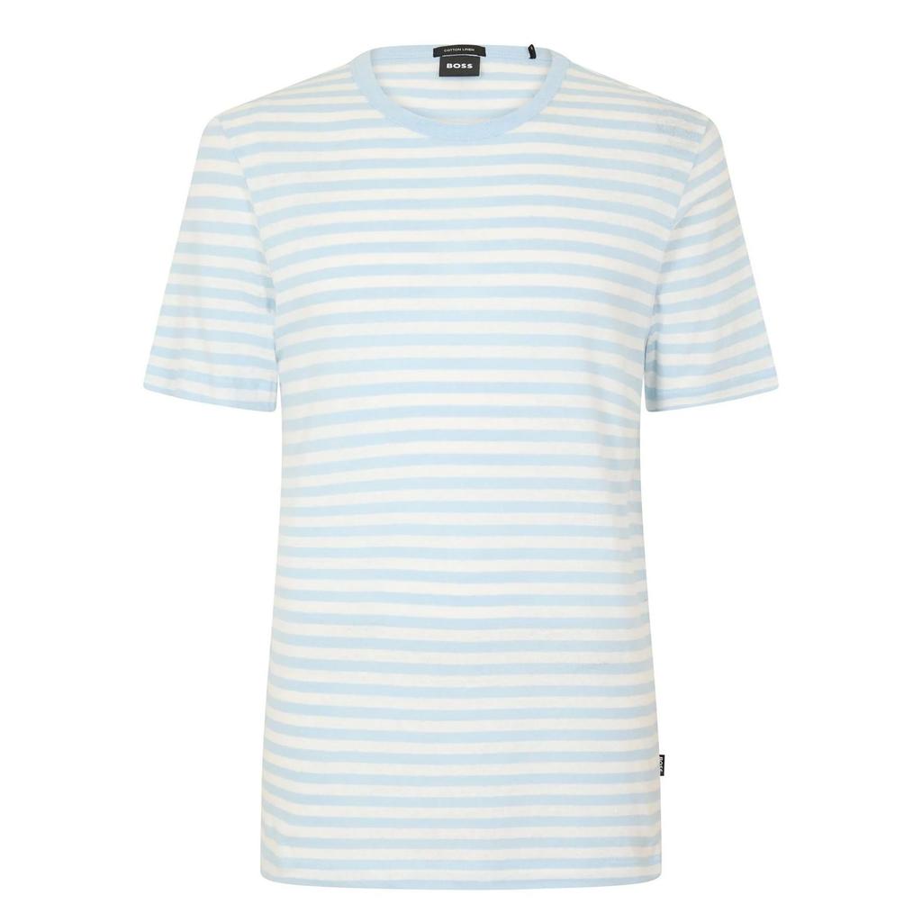 Boss Mens Contrast Detail Short-Sleeved Polo Shirt