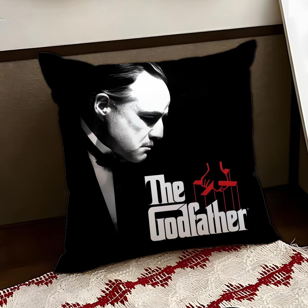 The GGodfather Movie Cushion Cover Reversible Soft Durable Pillow Cover Home  Car MultiScene Use for Daily Comfort