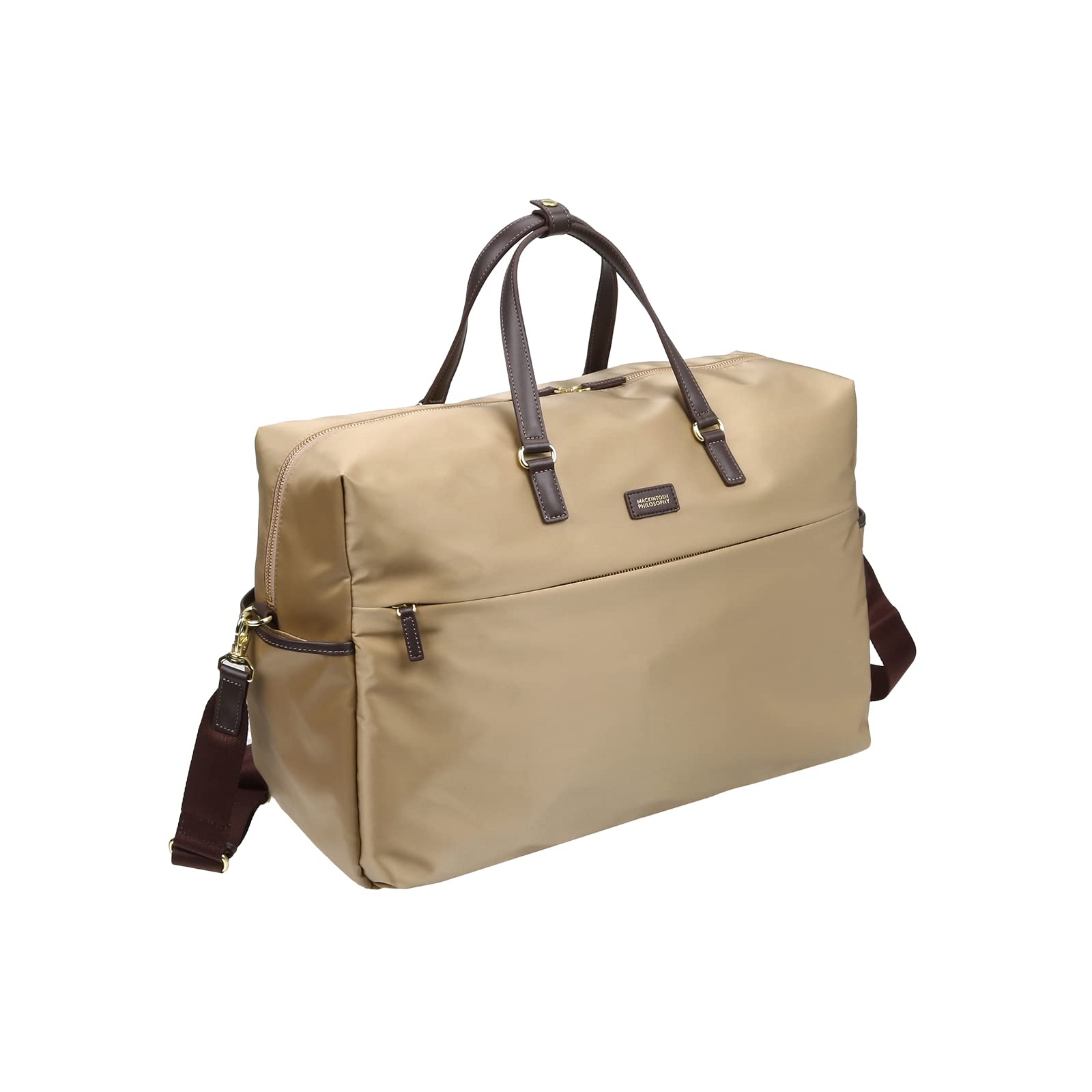 

Mackintosh Philosophy Amelia 2 Boston for with setup Teflon back Beige Bag, 26L, 1-2 nights, function, coating, pocket, No. 68097,