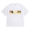 8Tonteuleogkeiseu [Tričko s krátkym rukávom Mačka Chlieb] Unisex Oversized strih