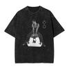 2026 Senaste H-Harry S-Styles Fläkt Herr Dam T-shirt Tvättad Vardaglig T-shirt Kortärmad Rundhalsad T-shirt Bomull Vuxenkläder Sommar