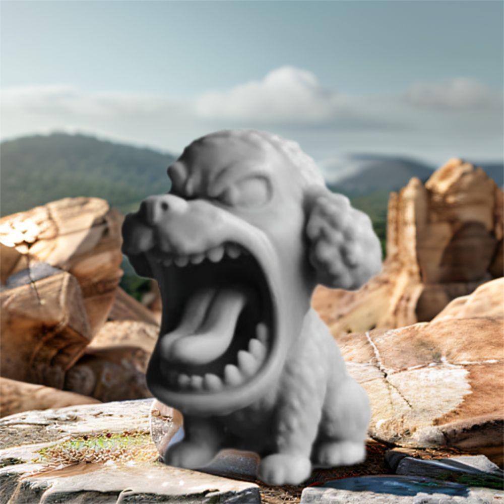 Rabbit Shark Elephant Roaring in Anger Animal Statue Animal Model Ornament Table Decoration