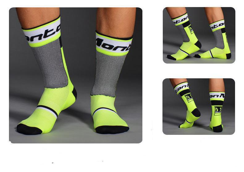 Unisex Quick-Drying 3D Cycling Socks - Wear-Resistant Mid-Calf Outdoor Sports Socks