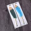 1/3pcs Charming Feather Style Ballpoint Pen - Perfect for Office, School, and Gifts