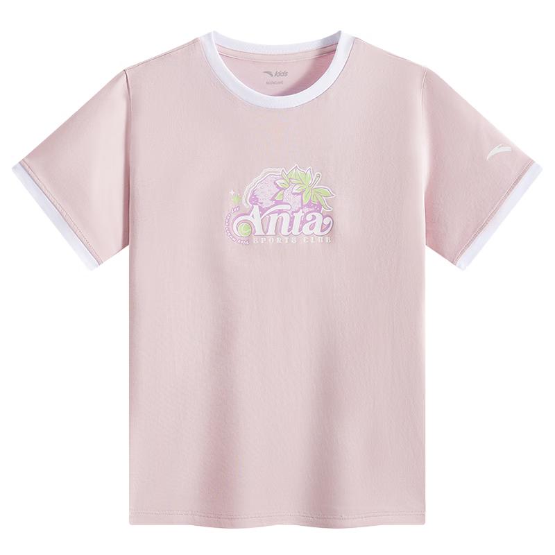 Anta Kids' Fruit Graphic Girls' Short Sleeve T-Shirt