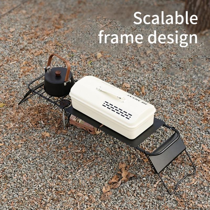 Portable Camping Table Lightweight Travel Folding Beach Table Camp Table for Camping Hiking Backpacking Outdoor Picnics