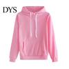 Women Casual Sports Suit 2 Pcs/Set Hoodie Pants Solid Color Plush Long Sleeves Thick Kangaroo Pocket And Leggings Top Elastic Waist Ankle-banded