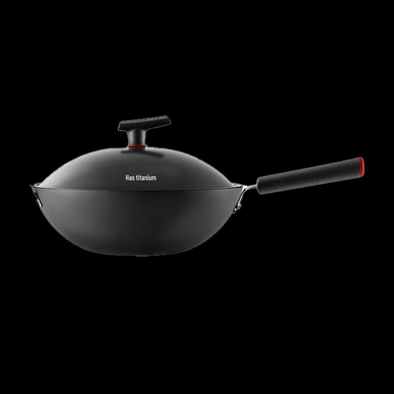 Supor 32cm Refined Iron Non-Stick Wok