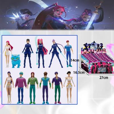 Kpop Dämonenjäger Blind Box Figuren Spielzeugset, Sammlerstück, Derpy Tiger, Rumi, Mira, Zoey, Weihnachtsfiguren für Fans, 1-24 Stück