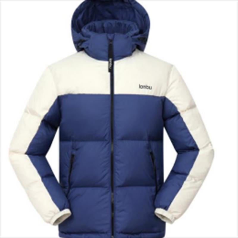 Unisex Hooded Warm Down Jacket LD0006A9 2XL
