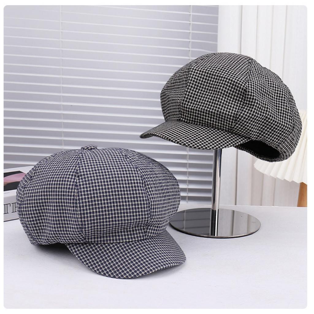 Elegant Retro Painter Beret Hat Vintage French Style Octagonal Cap For Women Fashion Artistic Headwear Autumn Winter New