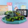 Van Dinosaur Prison And Digging Vehicle With Plastic Construction For Child Fun
