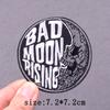 Magic Witchcraft Patch Iron On Patches For Clothing Thermoadhesive Patches On Clothes Angel Moon Embroidery Patch For Clothes