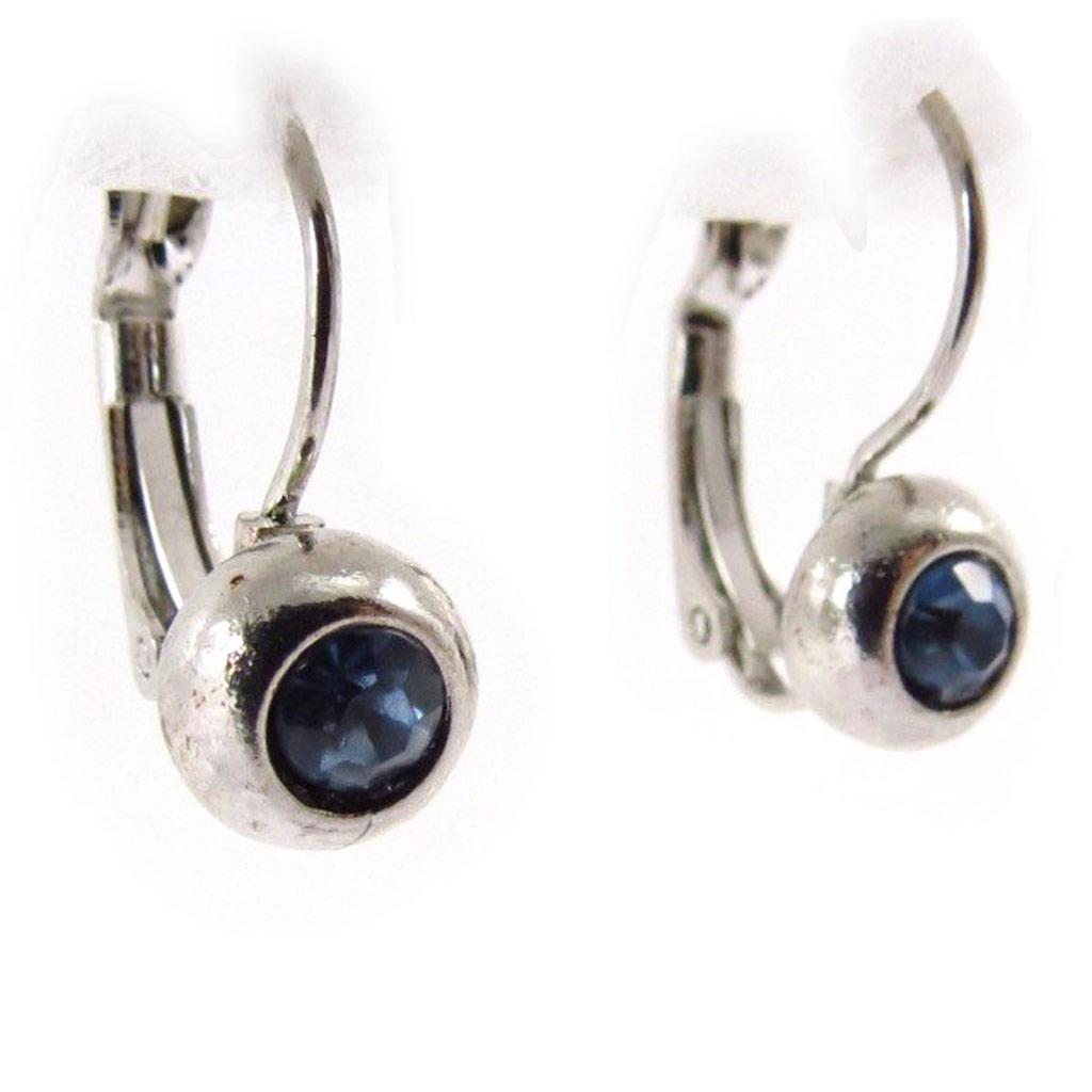 Les Trésors De Lily [J6236] - Blue 'Sissi' Designer Earrings