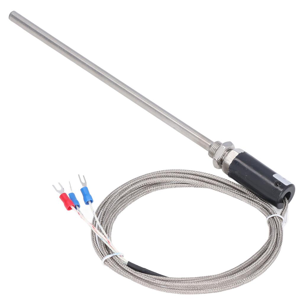 PT100 Termoelement Probe Temperatursensor Skjermet Ledning Transduser ?200?450 celsius  WZPT?10