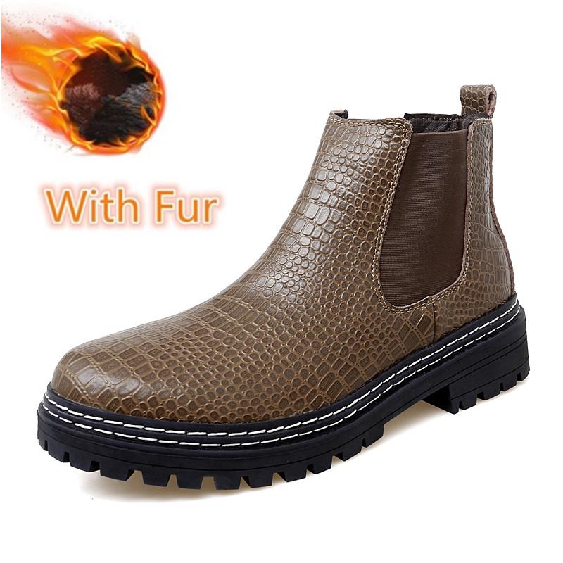 

Стильные кожаные мужские высокие уличные ботинки 2024 Новое поступление Универсальные мужские мотоциклетные ботинки Удобные мужские ботинки 46