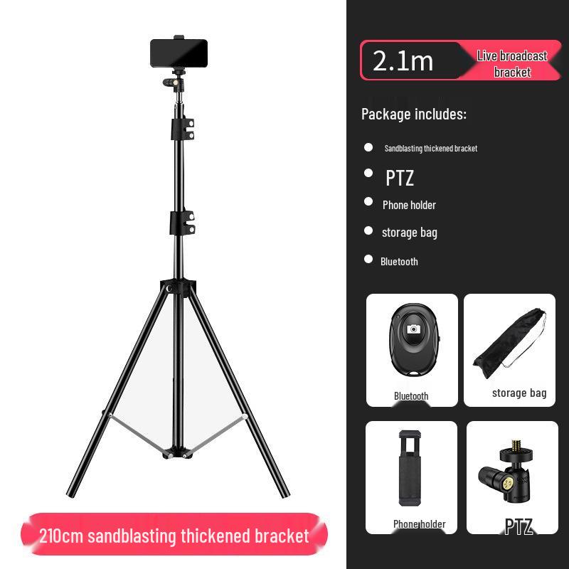 Thickened Mobile Phone Tripod Stand for Live Broadcast and Photography