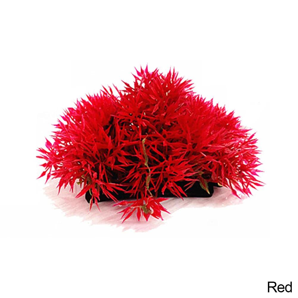 Plastikowa sztuczna kula z trawą do akwarium Symulowana sztuczna trawa podwodna Dekoracja do akwarium Roślina Ozdoby do akwarium Gad