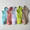 Sports Socks - Children's Summer Short Socks with Thick Towel Bottom, Shock-absorbing and Anti-slip Basketball Socks