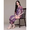 Women Designer Top Tunic Kurta Pant Set Indian Party Wear Pure Cotton Kurti 2368