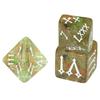 Roman Digital Dice 7pcs Polyhedral Dice Set for Table Game DND TPRG, as Gift and Collection