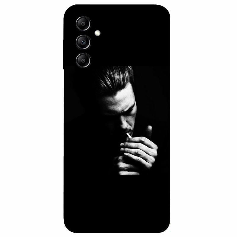 For Samsung A14 4G A 14 M14 5G Case Painted TPU Soft Silicone Black Funda for Samsung Galaxy A14 A145F Bumper GalaxyA14 M 14 Bag