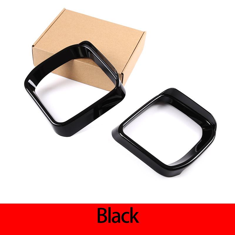 ABS Silver For Land Rover Defender 90 110 2020-2026 Car Exterior Mirror Rain Eyebrow Frame Decorative Sticker Car Accessories