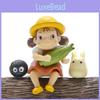 My Neighbor Totoro Holding Corn Girl Cat Mini Model Ornament For Birthdays And Holidays