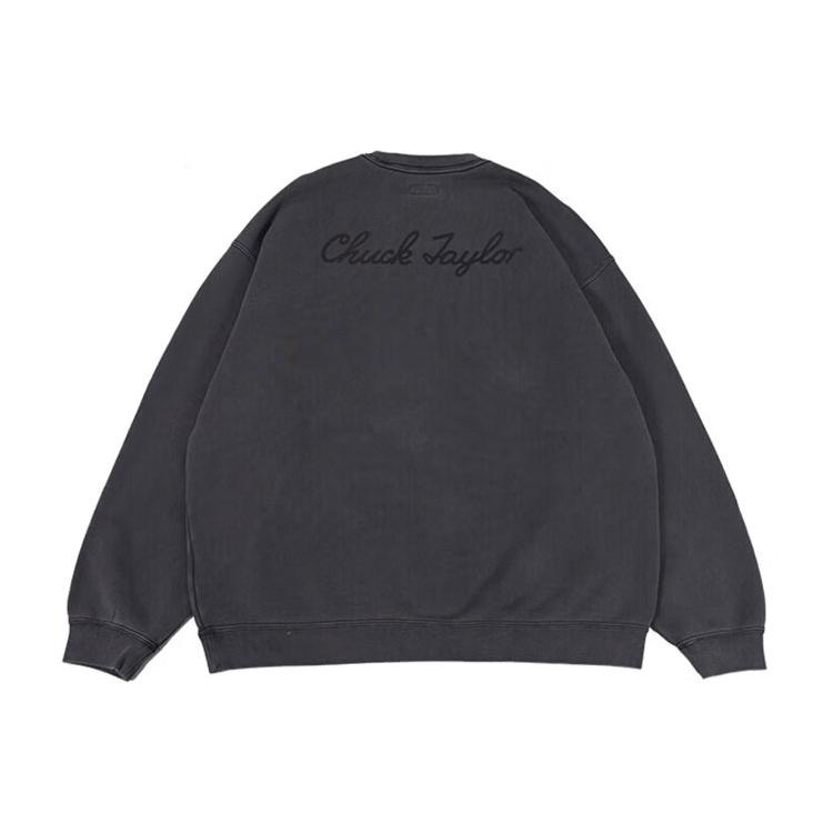 Converse Sweatshirt Unisex Dark Gray 10025538-A01