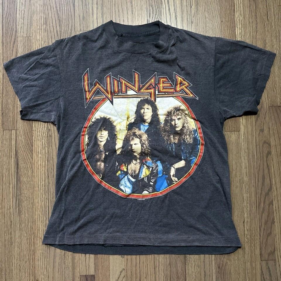 Winger Band CONCERT Rock Music Unisex Shirt Cotton All Size UU372