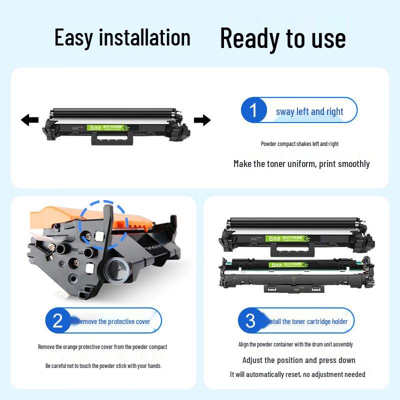 HP M132nw Compatible High-Capacity Toner & Drum Unit Set