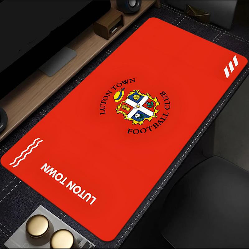 Luton Town Crest Mouse Pad, Rubber Base, Mouse Pad for Gamers and Office Use, Gaming Desk , Easy To Clean Mat Christmas fan gifts