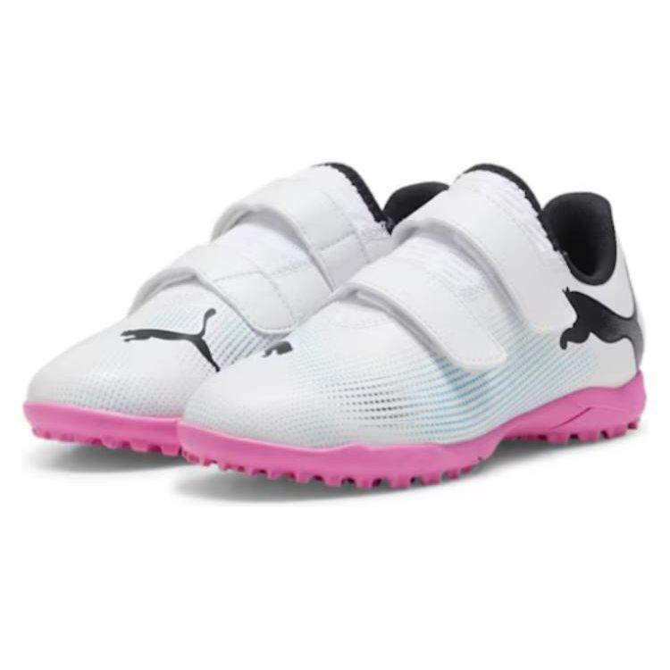 Puma Future Comfortable Versatile Ag (Rubber Studs) Soccer Shoes Unisex Soccer Shoes White Pink 107740-01