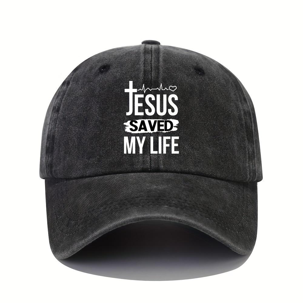 Fashionable Letter Printed Baseball Cap for Men and Women, Retro Style, Daily Casual Commuting Hat
