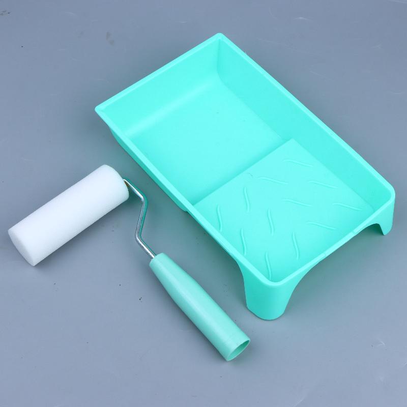 Durable Foam Paint Roller Sleeves Mini White Sponge Rollers For Art Painting Decorating Cleaning Diy Tools